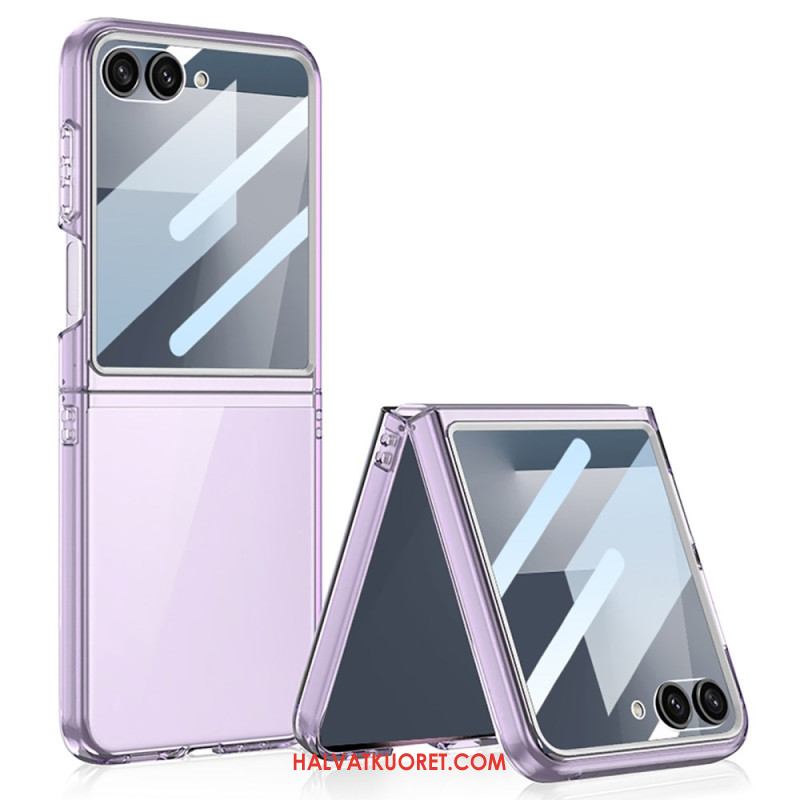 Case Samsung Galaxy Z Flip 7 Puhelinkuoret Värillinen Läpikuultava Gkk