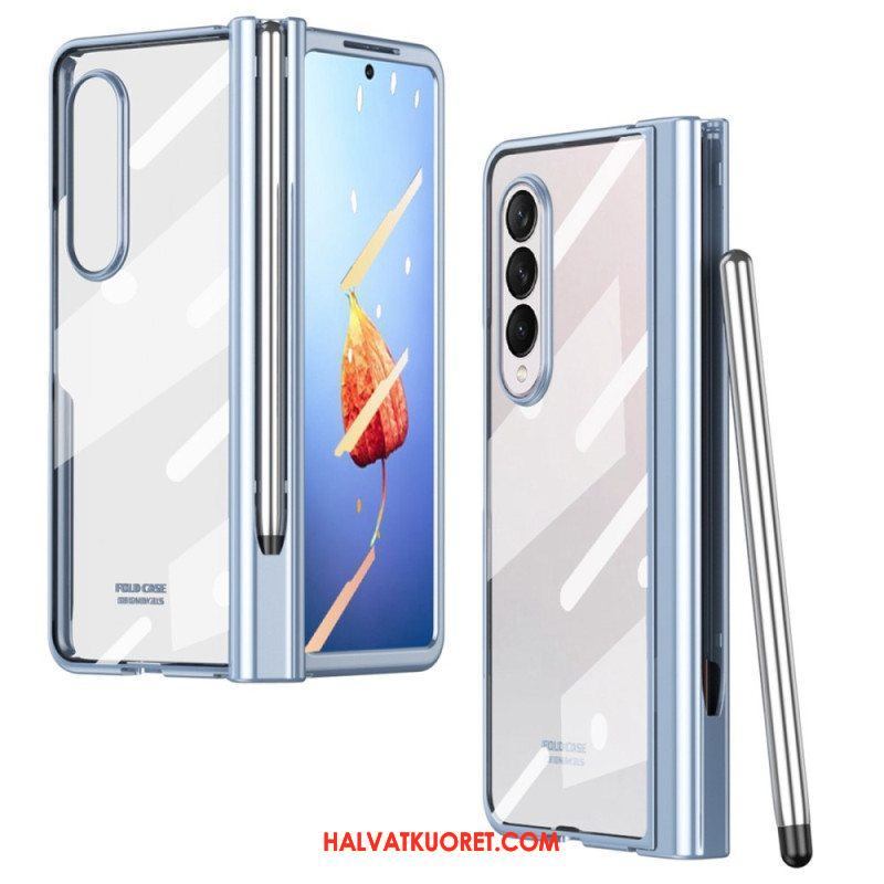 Case Samsung Galaxy Z Fold 4 Himmeä Kuori Kynällä