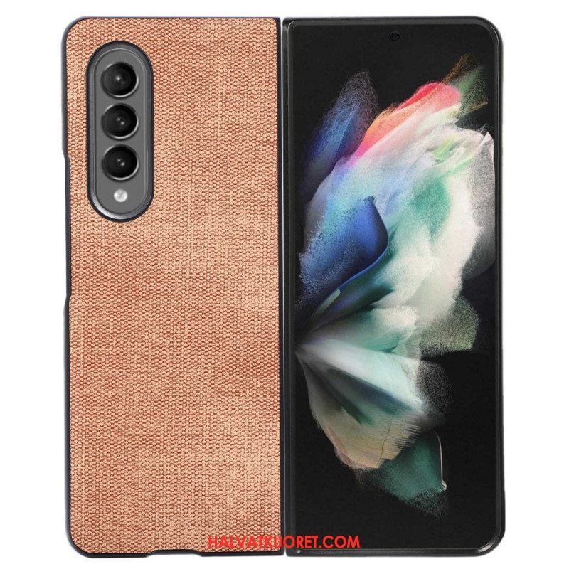 Case Samsung Galaxy Z Fold 4 Kudottu Keinonahka