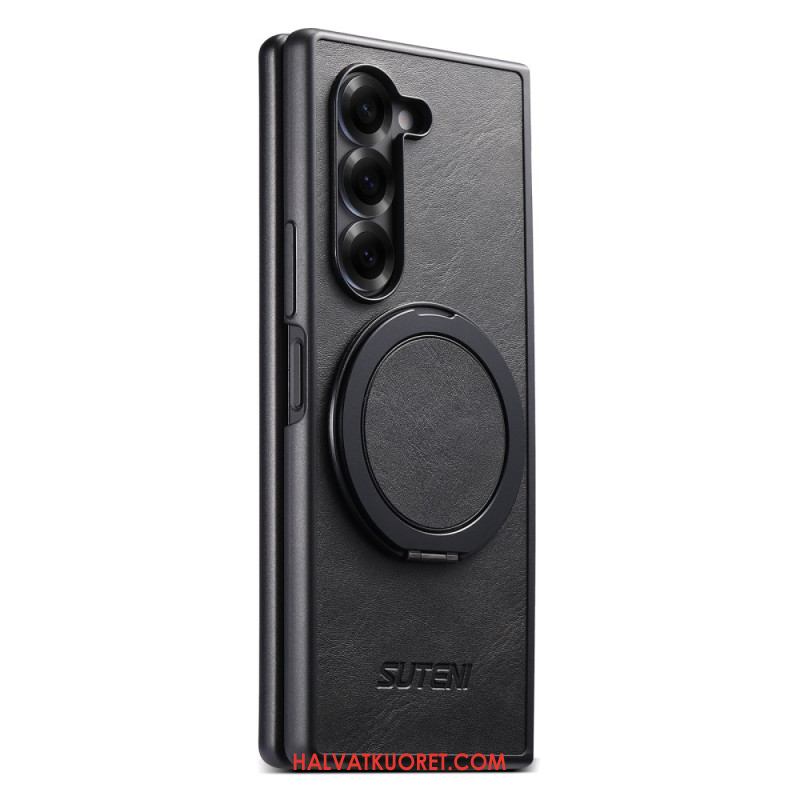 Case Samsung Galaxy Z Fold 7 Puhelinkuoret Magsafe-yhteensopiva Suteni-pyörivän Jalustan Kanssa