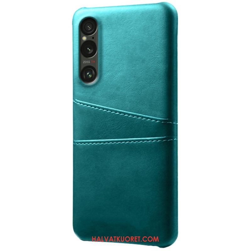 Case Sony Xperia 1 Vii Puhelinkuoret Nahkaefektikorttikotelo