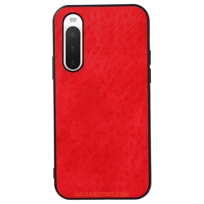 Case Sony Xperia 10 IV Nahkaefekti