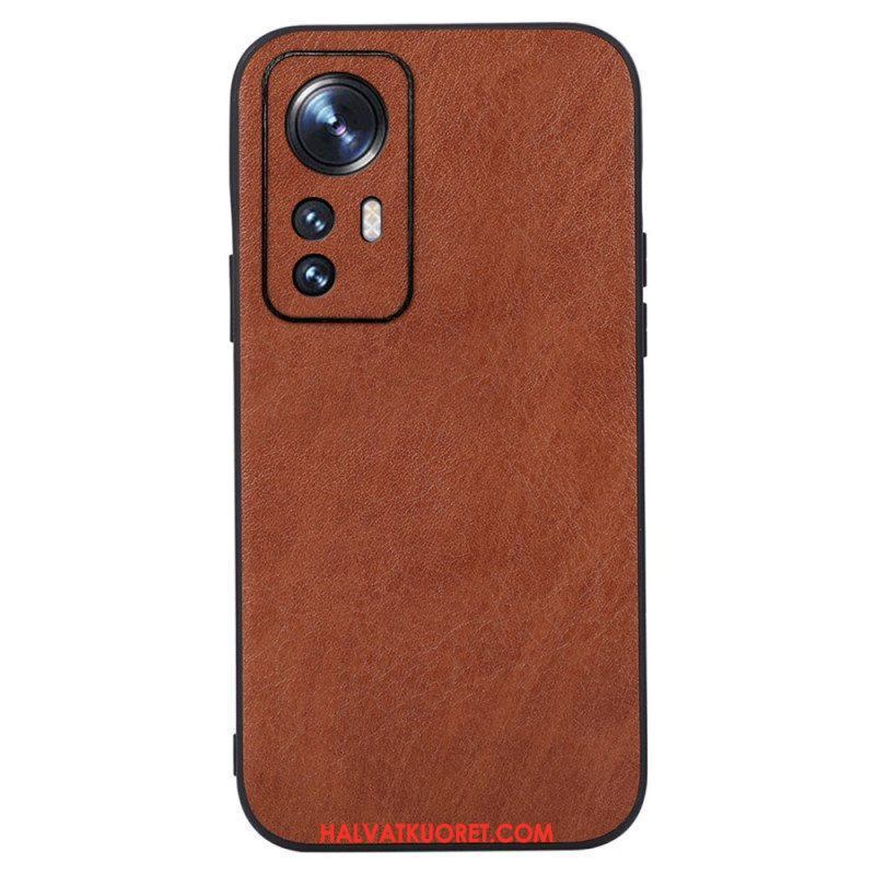 Case Xiaomi 12 / 12X Elegance Leather Effect