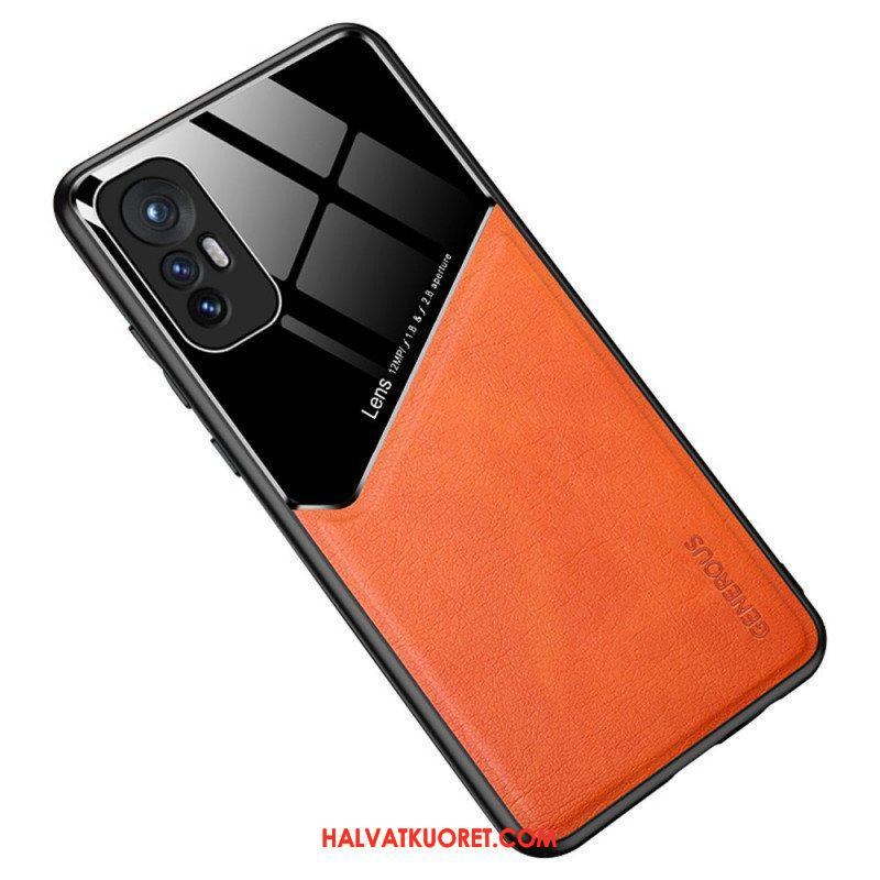 Case Xiaomi 12 / 12X Magneettinen Nahkaefekti