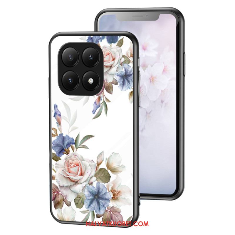 Case Xiaomi 15t Pro Puhelinkuoret Kukkakuvioinen Karkaistu Lasi