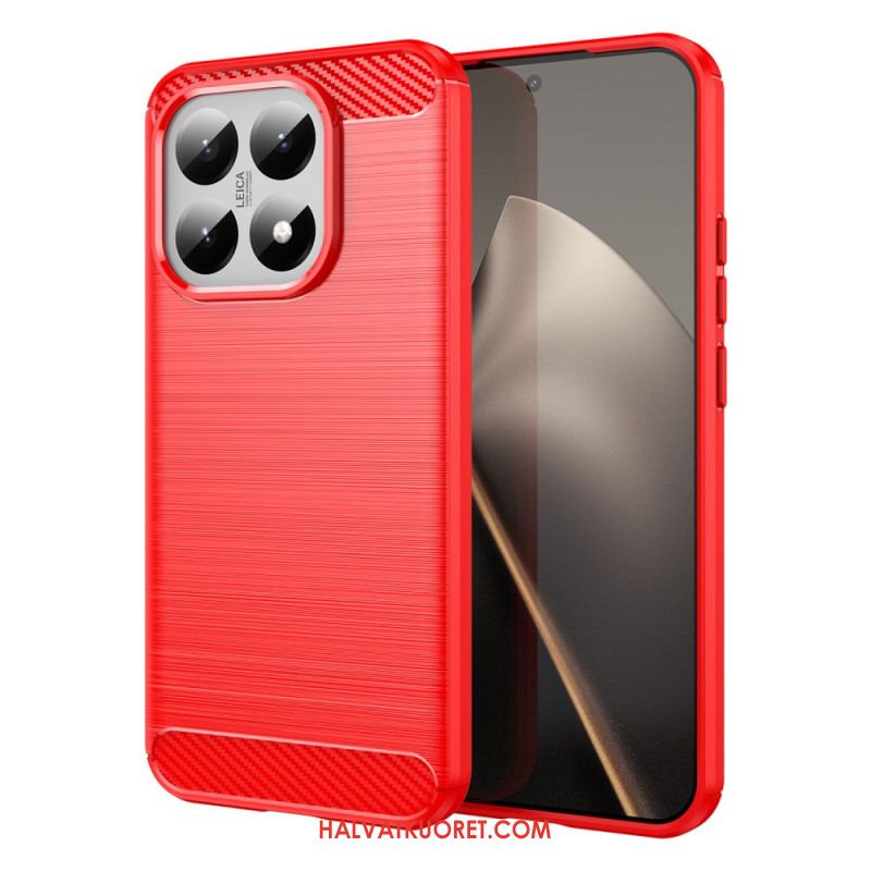 Case Xiaomi 15t Puhelinkuoret Harjattu Hiilikuitu