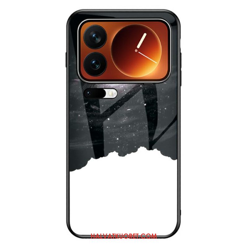 Case Xiaomi 17 Pro Max Puhelinkuoret Karkaistua Lasia Taivaansininen