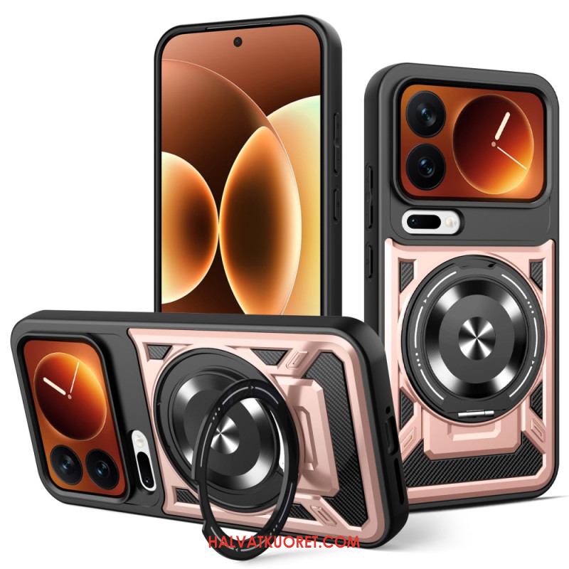 Case Xiaomi 17 Pro Max Puhelinkuoret Magneettinen Ja Pyörivä Jalusta
