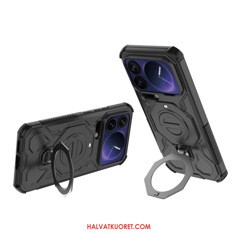 Case Xiaomi 17 Pro Max Puhelinkuoret Magneettinen Pyörivä Jalusta