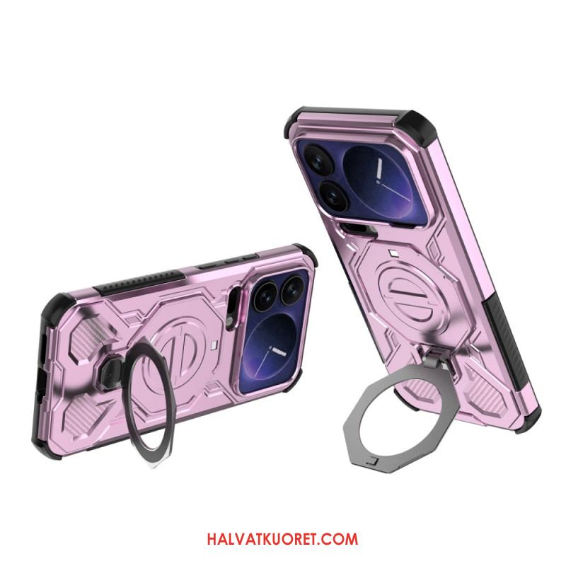 Case Xiaomi 17 Pro Max Puhelinkuoret Magneettinen Pyörivä Jalusta