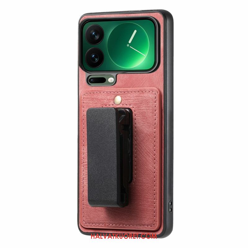 Case Xiaomi 17 Pro Max Puhelinkuoret Vyöklipsi Ja Integroitu Jalusta