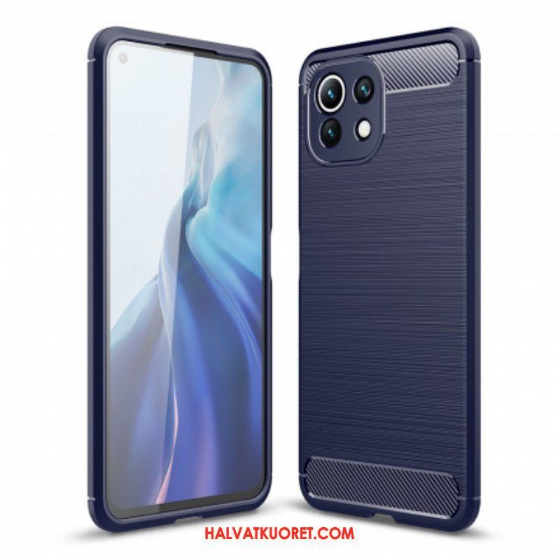 Case Xiaomi Redmi Note 10 5G Harjattua Hiilikuitua