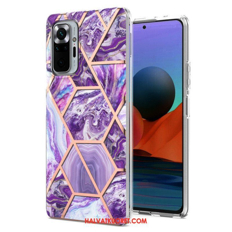 Case Xiaomi Redmi Note 10 Pro Intensiivinen Geometrinen Marmori