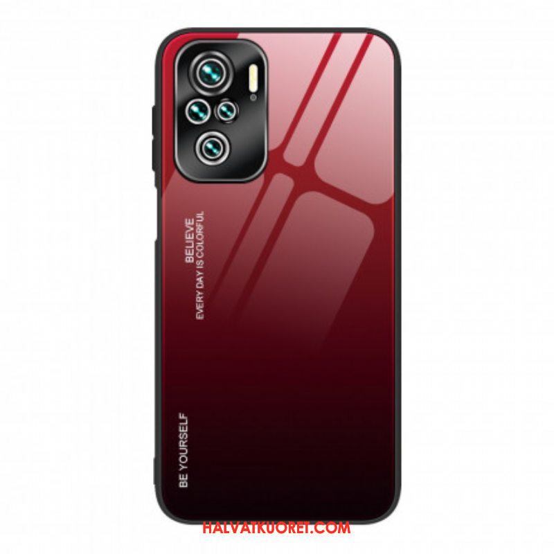 Case Xiaomi Redmi Note 10 Pro Karkaistu Lasi Ole Oma Itsesi