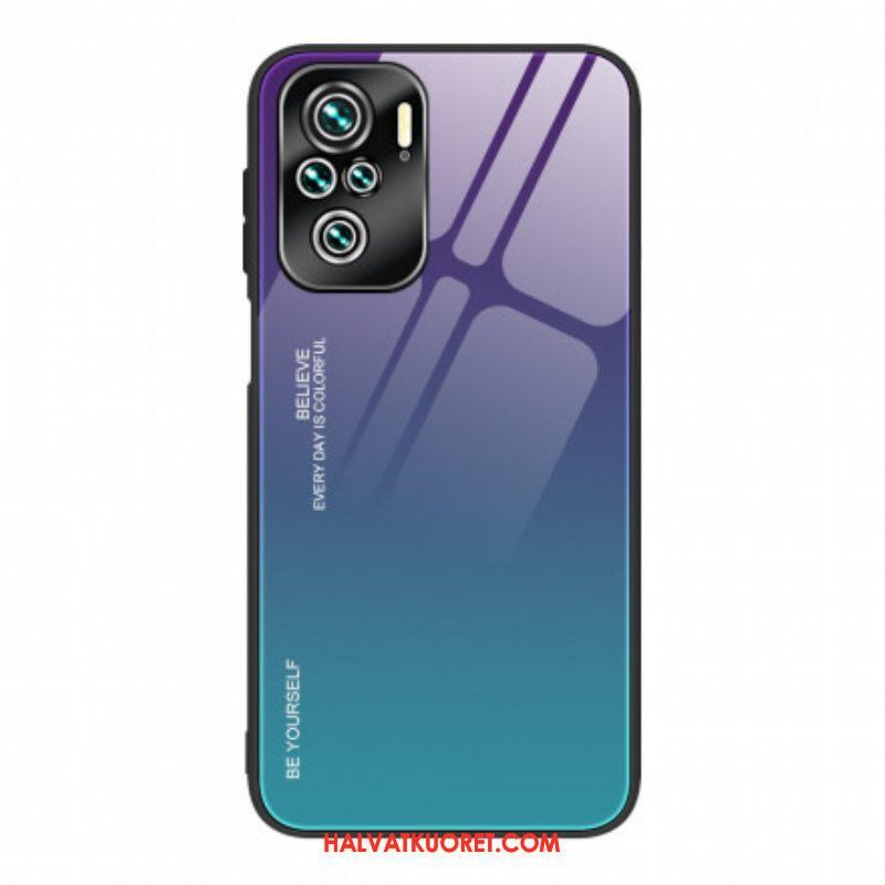 Case Xiaomi Redmi Note 10 Pro Karkaistu Lasi Ole Oma Itsesi