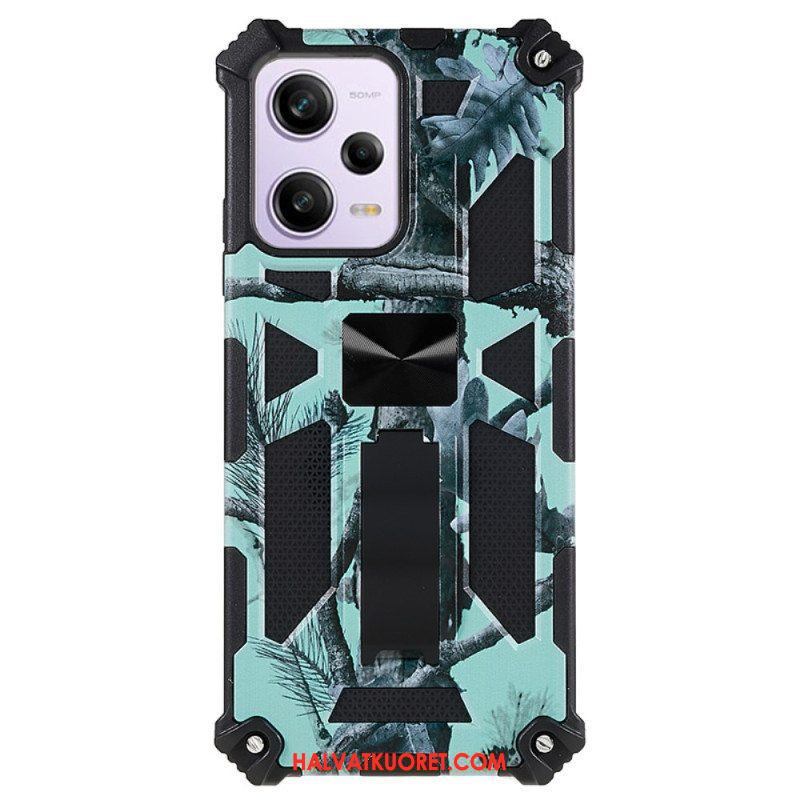 Case Xiaomi Redmi Note 12 5G Naamiointi Irrotettava Tuki