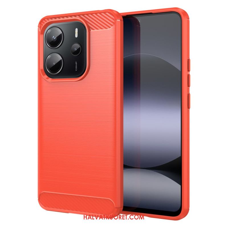 Case Xiaomi Redmi Note 14 4g Puhelinkuoret Harjattu Hiilikuitu