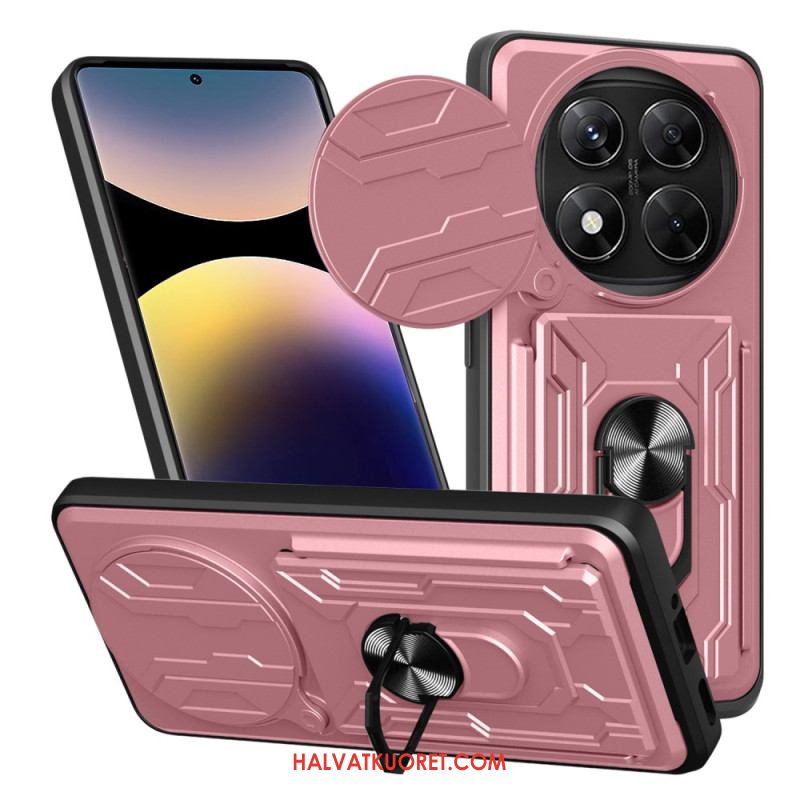 Case Xiaomi Redmi Note 14 Pro 4g Puhelinkuoret Erittäin Kestävä Jalustalla Ja Linssinsuojalla