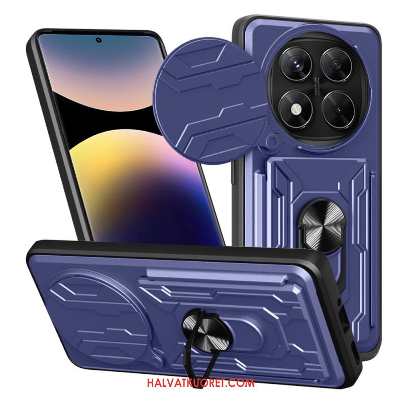 Case Xiaomi Redmi Note 14 Pro 4g Puhelinkuoret Erittäin Kestävä Jalustalla Ja Linssinsuojalla