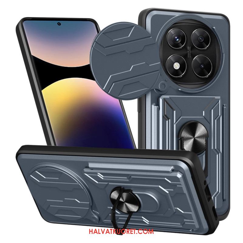 Case Xiaomi Redmi Note 14 Pro 4g Puhelinkuoret Erittäin Kestävä Jalustalla Ja Linssinsuojalla