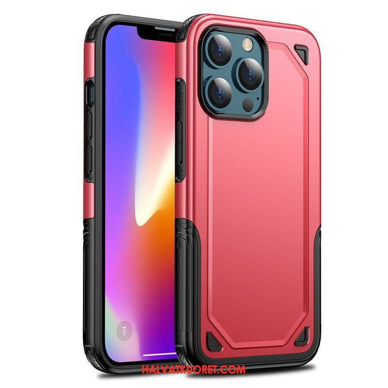 Case iPhone 13 Pro Max Panssarimetalliefekti