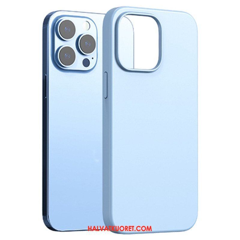 Case iPhone 14 Ylellinen Silikoni