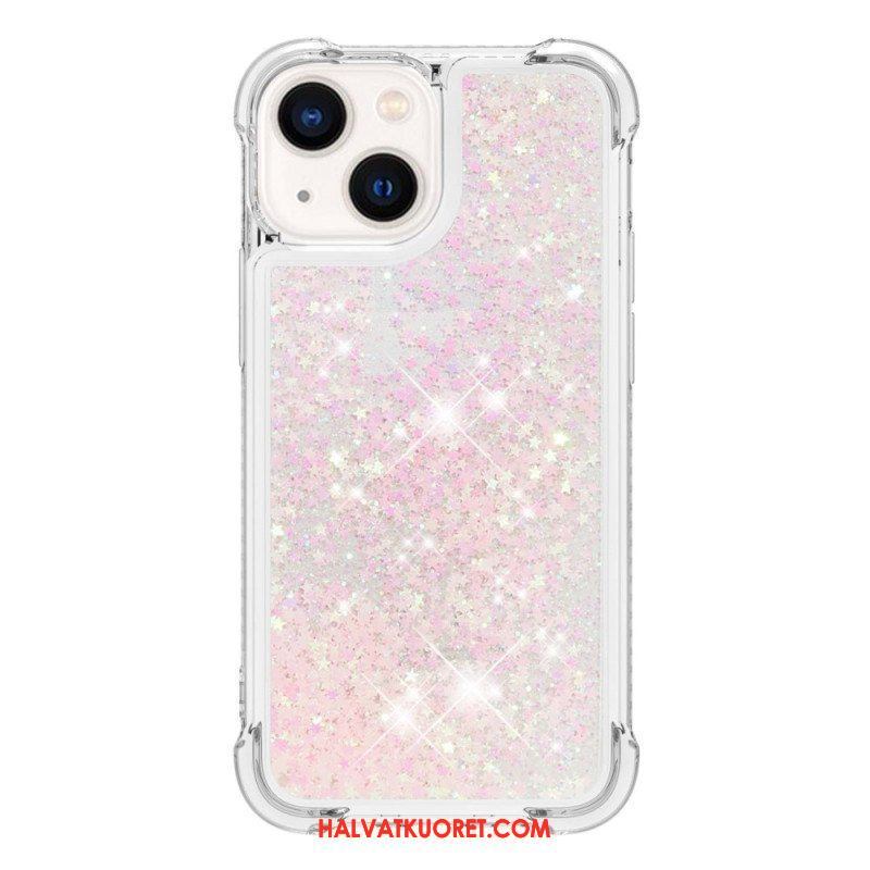 Case iPhone 15 Glitteriä