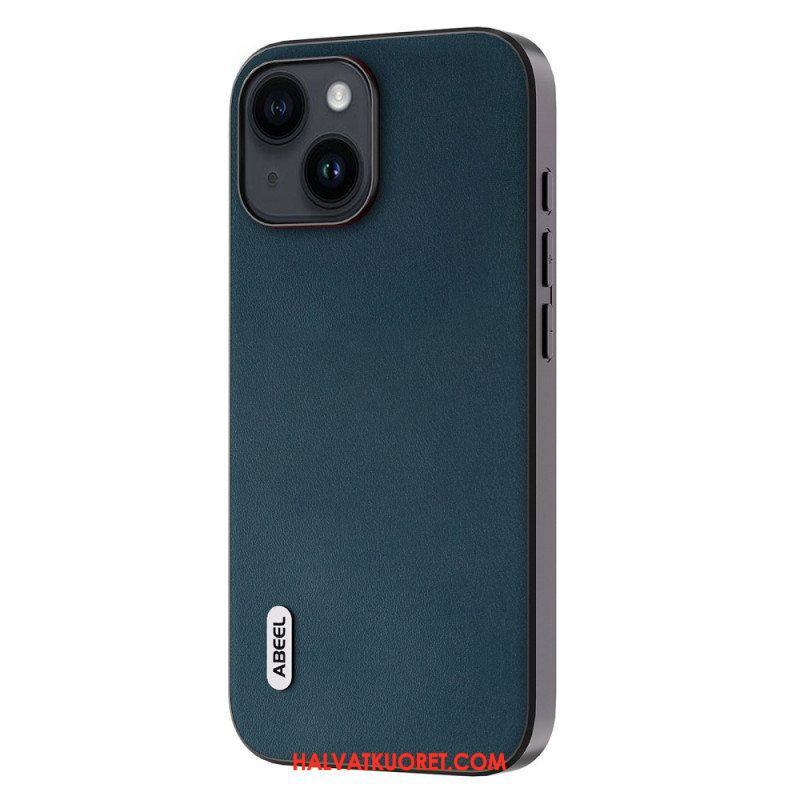 Case iPhone 15 Plus Aitoa Nappanahkaa Abeel