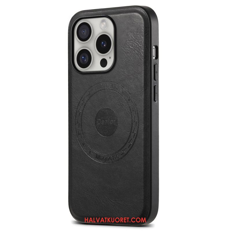 Case iPhone 16 Pro Max Puhelinkuoret Denior Magneettinen Keinonahka