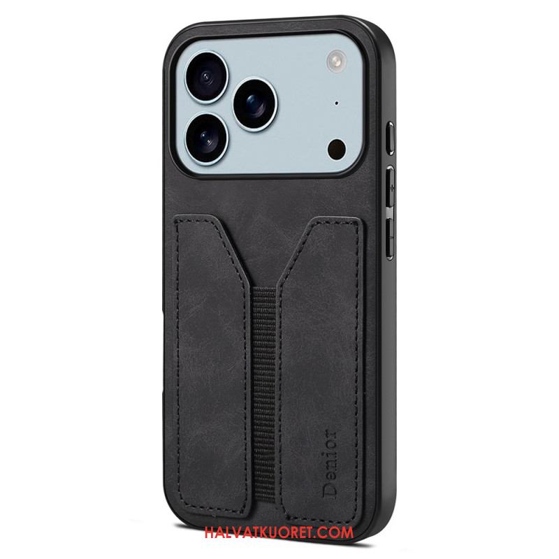 Case iPhone 17 Pro Max Puhelinkuoret Denior Elastinen Korttikotelo