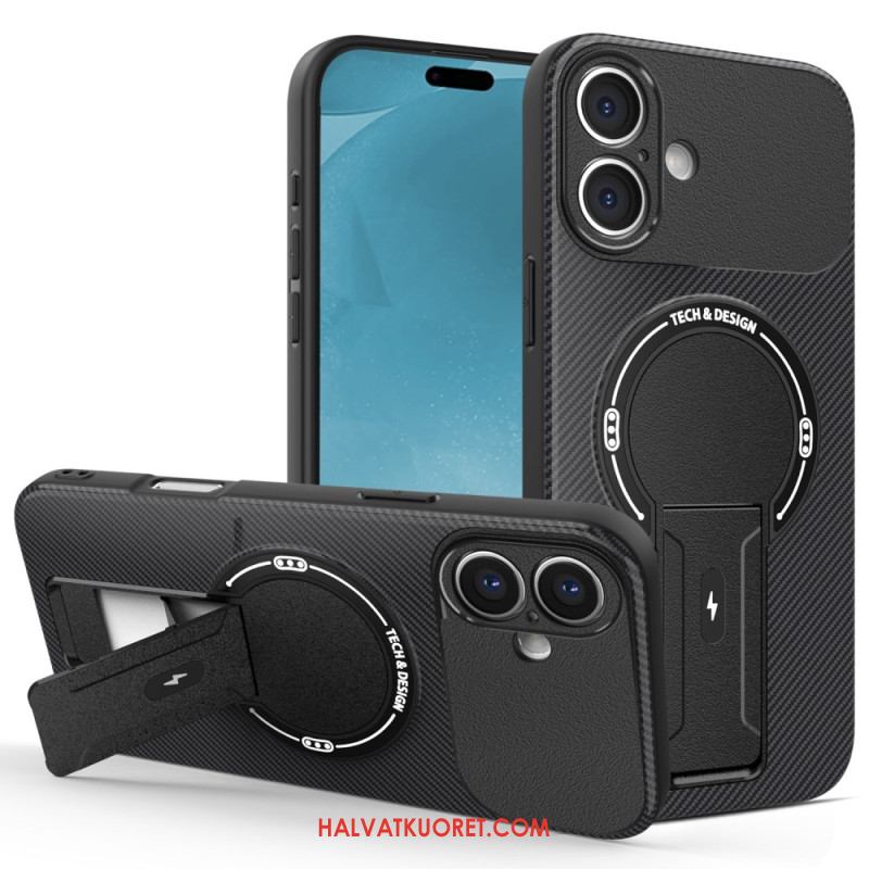 Case iPhone 17 Puhelinkuoret Erittäin Kestävä Ja Sisäänrakennettu Jalusta