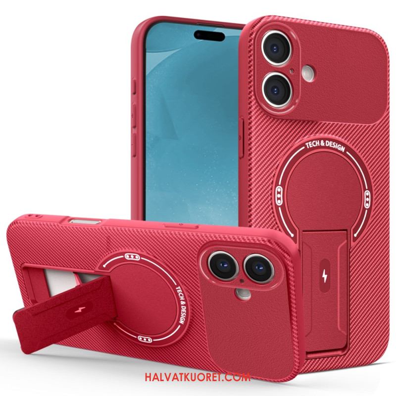 Case iPhone 17 Puhelinkuoret Erittäin Kestävä Ja Sisäänrakennettu Jalusta