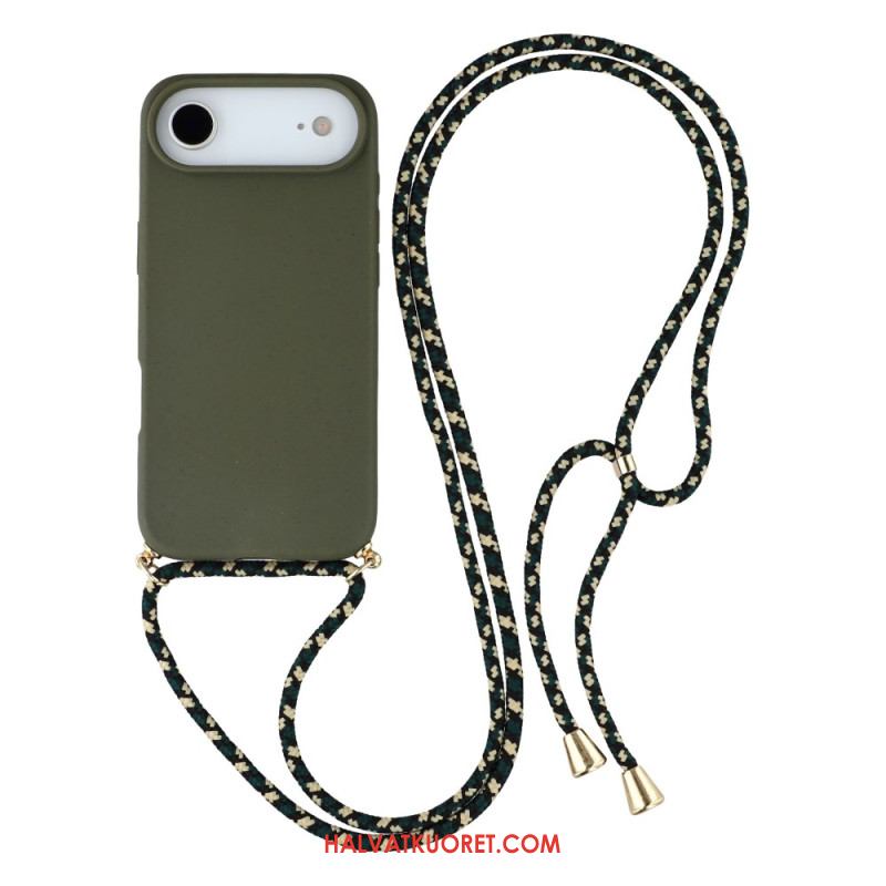 Case iPhone Air Puhelinkuoret Silikoninauhalla Ja Vehnäoljella