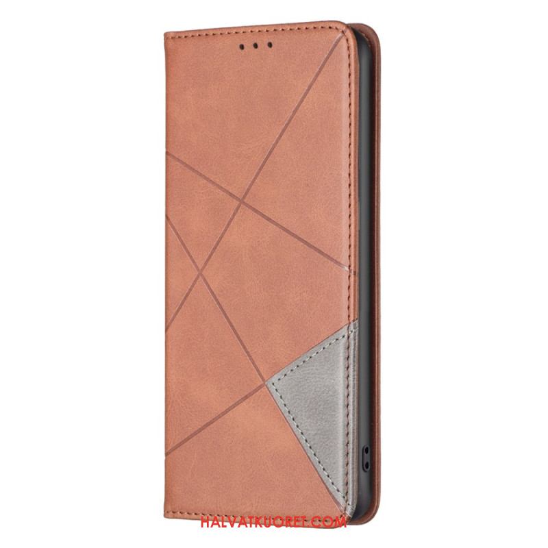 Flip Case Für Xiaomi Redmi Note 14 Pro 5g Geometrisch