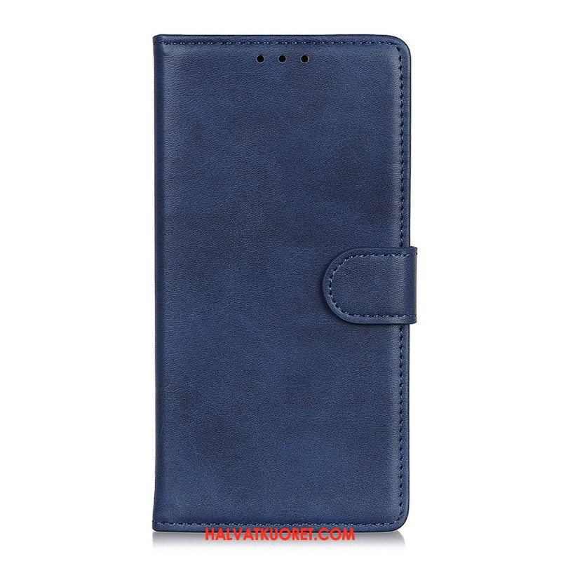 Flip Case Huawei Mate 50 Pro Matta Keinonahka