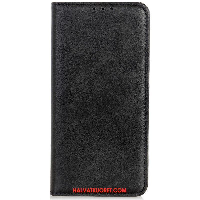 Flip Case OnePlus Nord 2T 5G Halkaistu Nahka