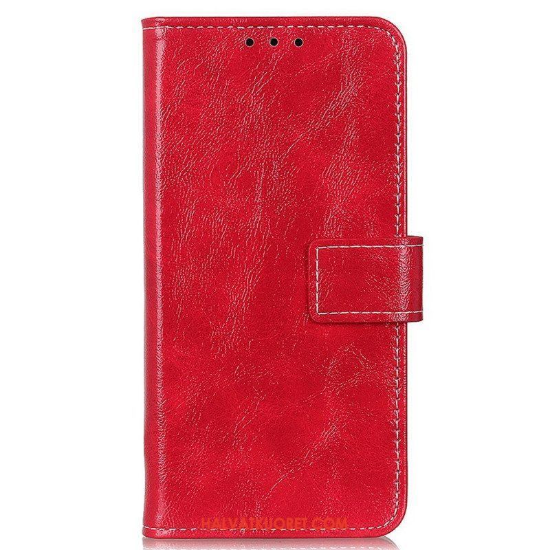 Flip Case OnePlus Nord CE 2 Lite 5G Kiiltävä Tekonahka