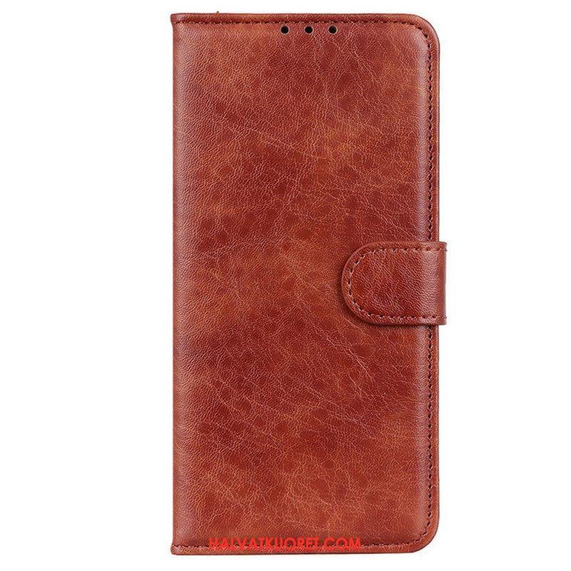 Flip Case OnePlus Nord CE 2 Lite 5G Teksturoitu Nahkaefekti