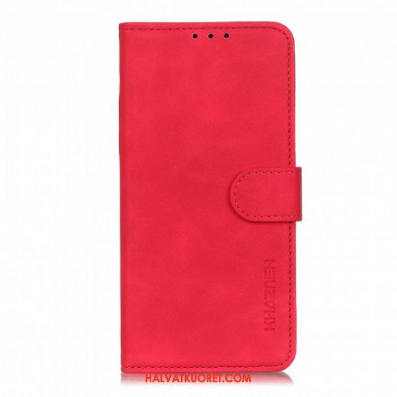 Flip Case OnePlus Nord CE 5G Khazneh Vintage Nahkaefekti