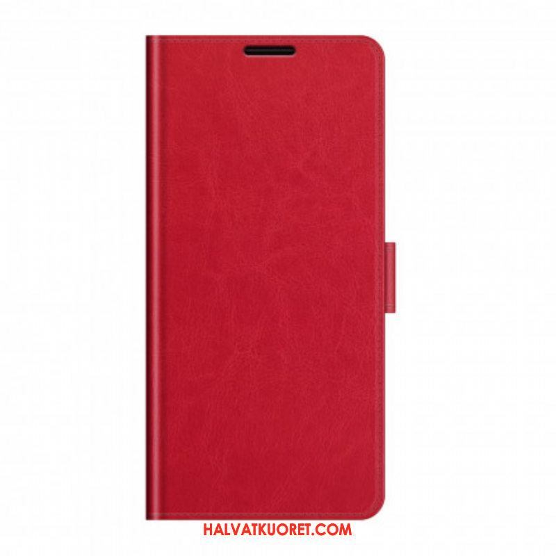 Flip Case Oppo A54 5G / A74 5G Ultra-keinonahka