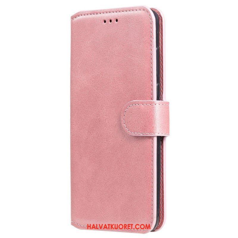 Flip Case Oppo Find X5 Lite Keinonahka