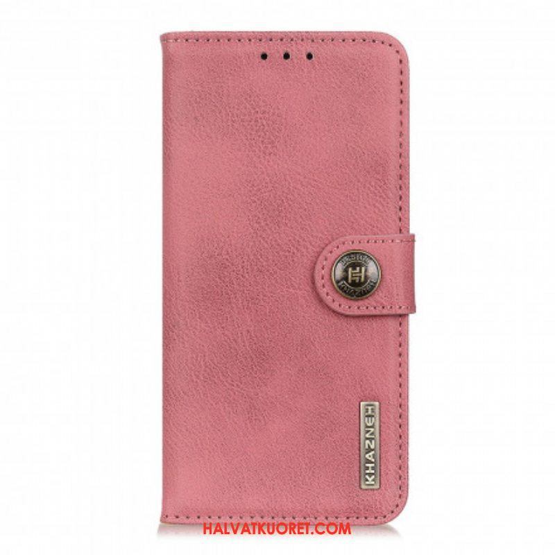 Flip Case Oppo Reno 6 5G Keinonahka Khazneh