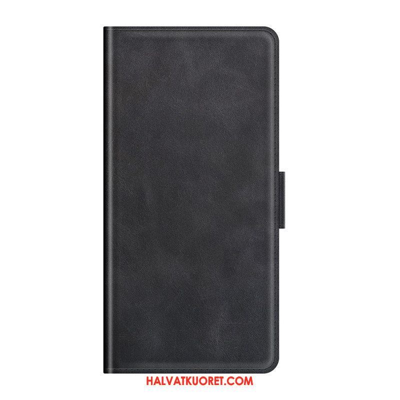 Flip Case Oppo Reno 6 Pro 5G Skin-touch-pehmeä Kaksoislukko
