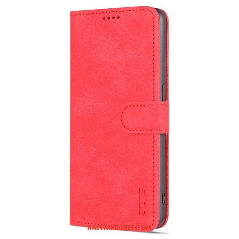 Flip Case Oppo Reno 8 Lite Azns-nahkamuotoilu