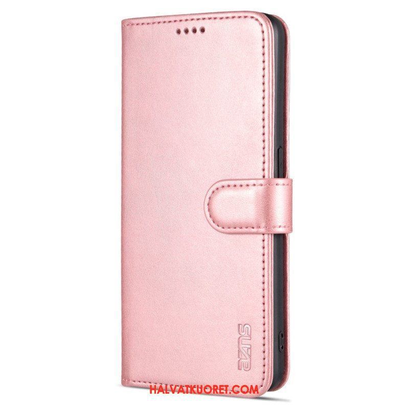 Flip Case Oppo Reno 8 Lite Azns-nahkamuotoilu