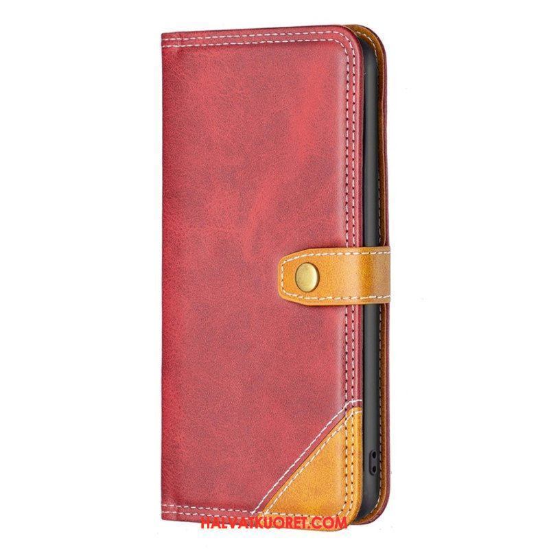 Flip Case Samsung Galaxy A14 / A14 5G Vintage Binfen Väri