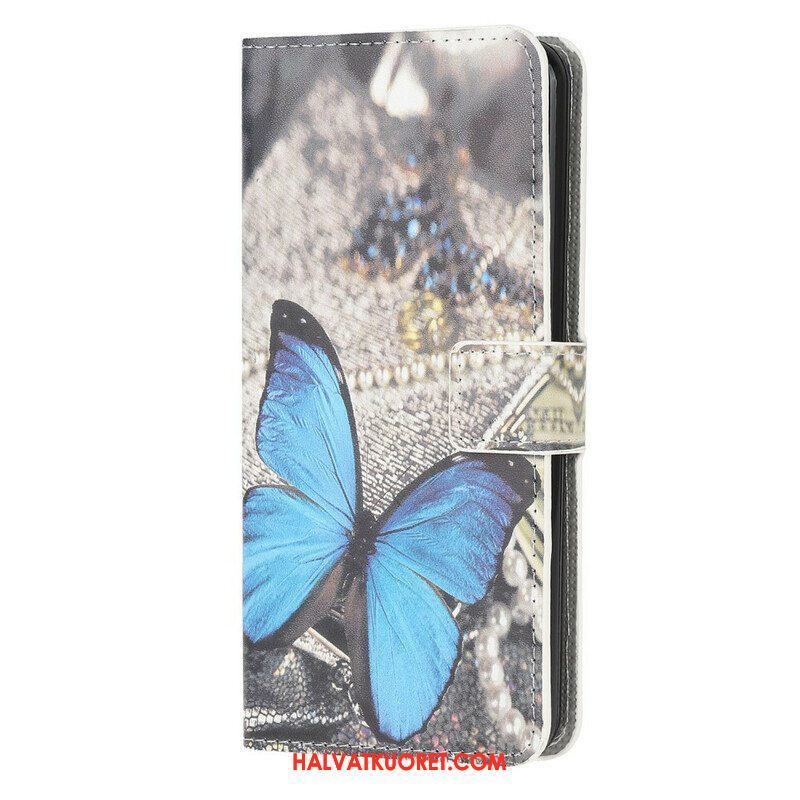 Flip Case Samsung Galaxy M12 / A12 Kuninkaallinen Perhonen