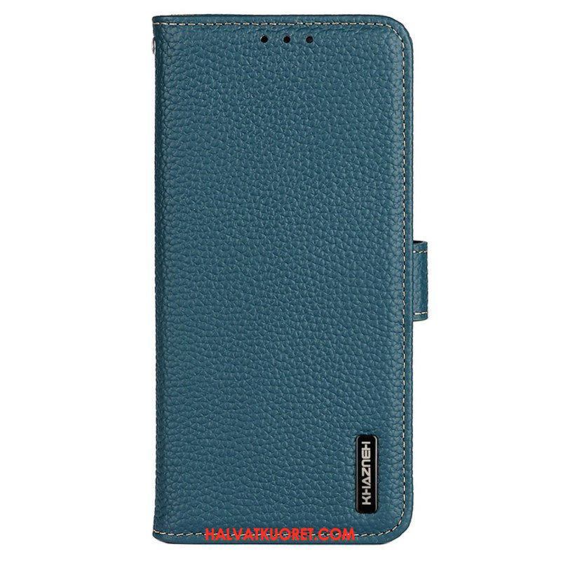 Flip Case Samsung Galaxy M13 Khazneh Litsi Nahka