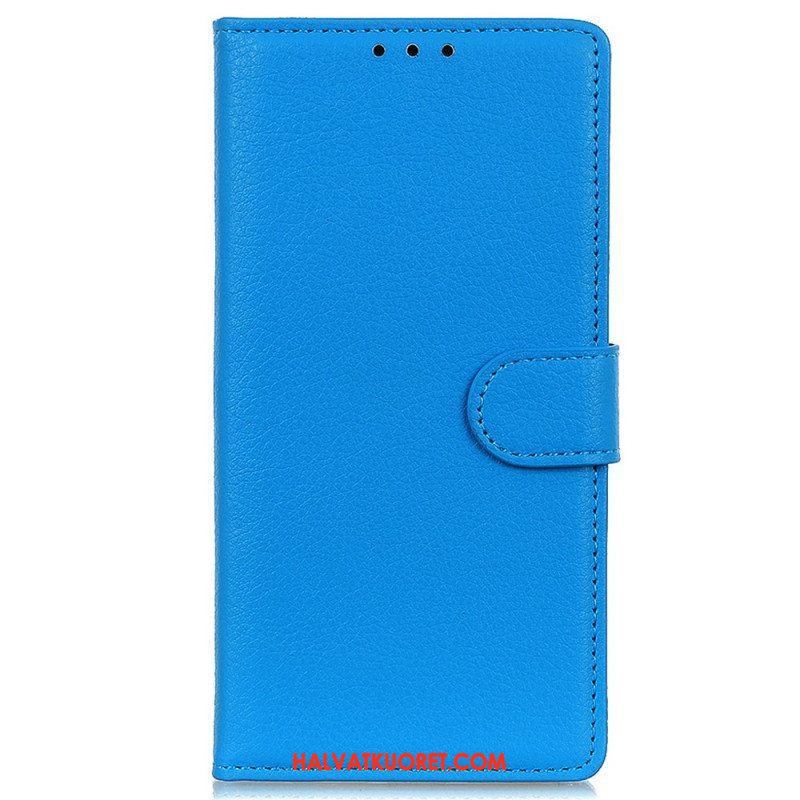 Flip Case Samsung Galaxy M13 Perinteinen Keinonahka