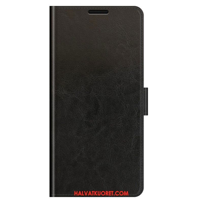 Flip Case Samsung Galaxy M32 Klassinen Nahkaefekti